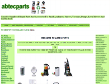 Tablet Screenshot of abtecparts.ca